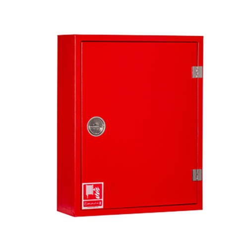 جعبه آتش نشانی استاندارد تک کابین فولادی روکار پامچال